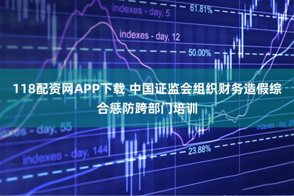 118配资网APP下载 中国证监会组织财务造假综合惩防跨部门培训